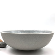 Designer Bowl | 15" x 5" | Greystone/Mojave Crackle