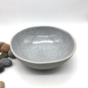 Designer Bowl | 15" x 5" | Greystone/Mojave Crackle
