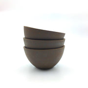 EB1-B-D | Enoki Bowl | Stillness Collection | Brownstone/Danish Pine | Humble Ceramics | 
