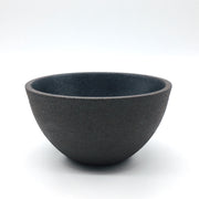 Enoki Bowl | 6" x 3" | Brownstone/Matte Black
