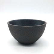 Enoki Bowl | 6" x 3" | Brownstone/Matte Black