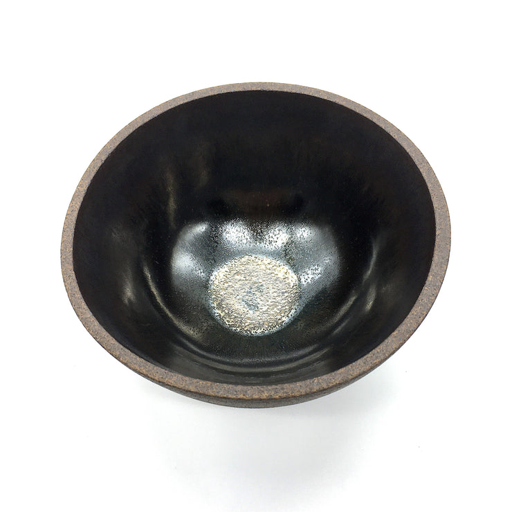EB1-B-MG | Enoki Bowl | 6" x 3" | Stillness Collection | Brownstone/Midnight Glow | Humble Ceramics | 