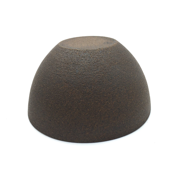 EB1-B-MG | Enoki Bowl | 6" x 3" | Stillness Collection | Brownstone/Midnight Glow | Humble Ceramics | 