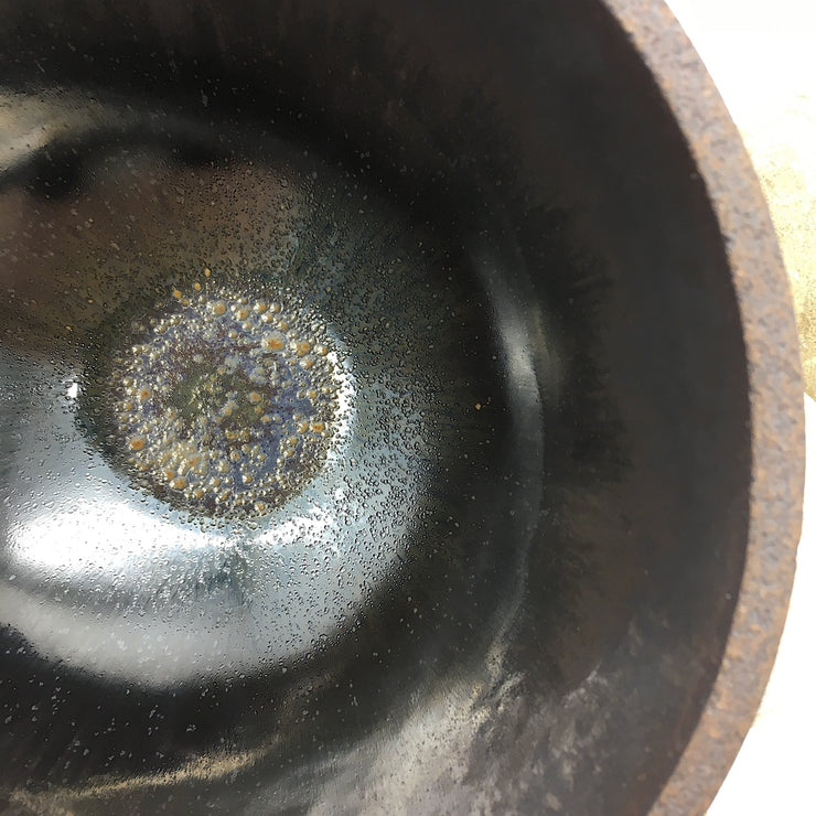EB1-B-MG | Enoki Bowl | 6" x 3" | Stillness Collection | Brownstone/Midnight Glow | Humble Ceramics | 