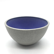 Enoki Bowl | 6" x 3" | Greystone/Indigo