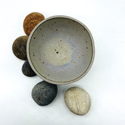 Enoki Bowl | 6" x 3" | Greystone/Lavender