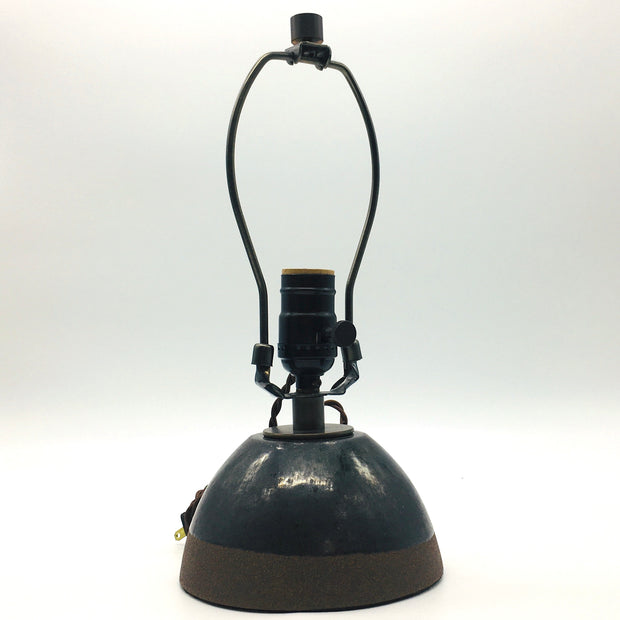 Enoki Lamp Base | Brownstone/Midnight Glow | Dark Bronze