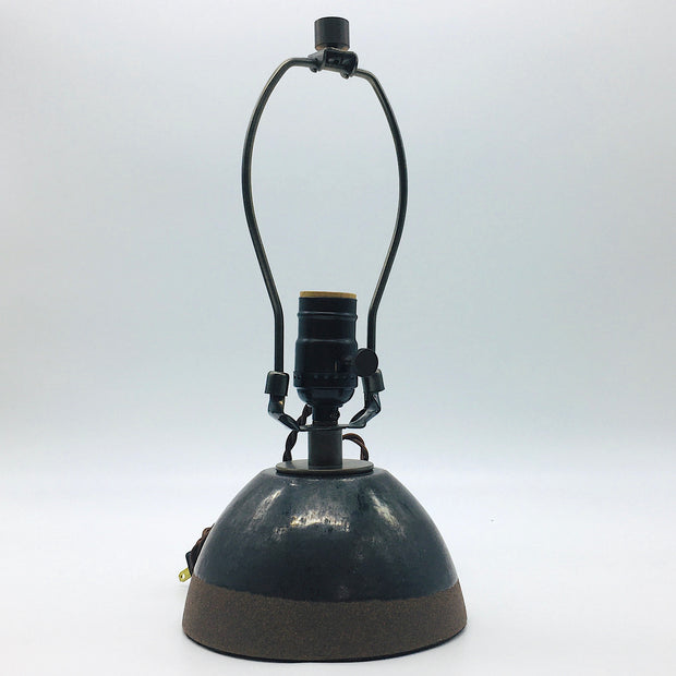Enoki Lamp Base | Brownstone/Midnight Glow | Dark Bronze