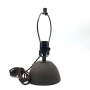 Enoki Lamp Base | Brownstone/Raw | Dark Bronze