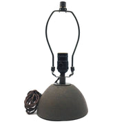 Enoki Lamp Base | Brownstone/Raw | Dark Bronze