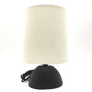 Enoki Lamp Base | Brownstone/Raw | Dark Bronze