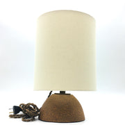 Enoki Lamp Base | Sandstone/Raw | Medium Brass