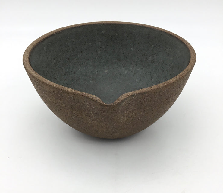 Enoki Pouring Bowl | 6" x 3" | Brownstone/Danish