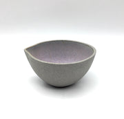 Enoki Pouring Bowl | 6" x 3" | Greystone/Lavender