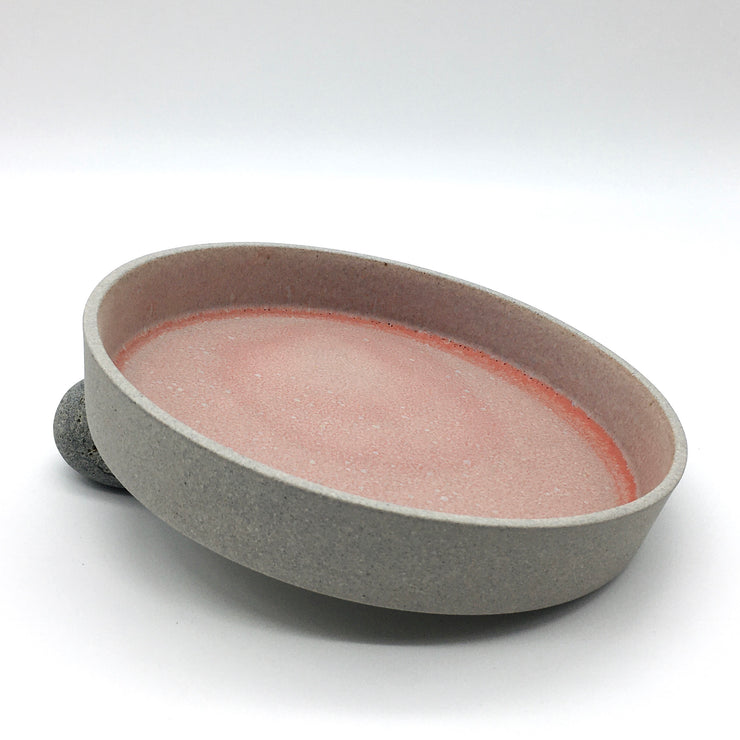 Free Spirit Cazuela | 8.5" x 1.5" | Greystone/English Rose