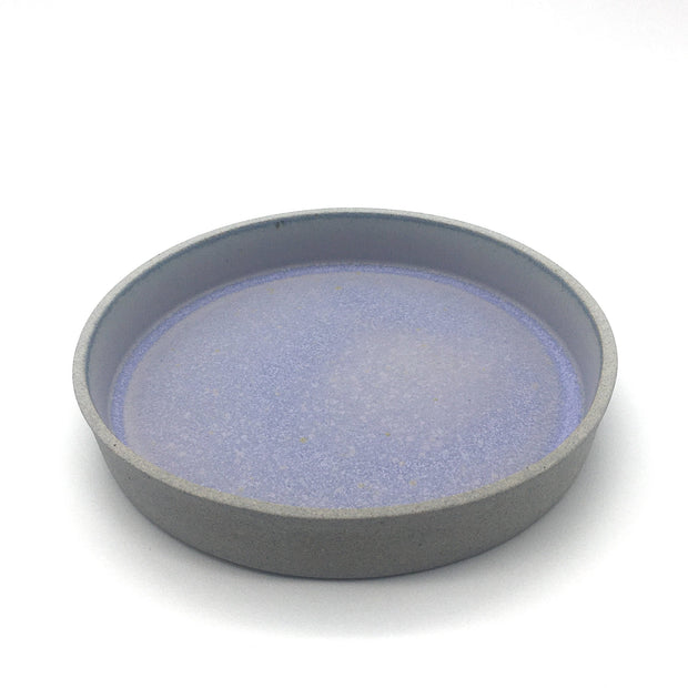 FSCAZ85-G-LAV | FS Cazuela | 8.5" x 1.5" | FS Collection | Greystone/Lavender | Humble Ceramics | 