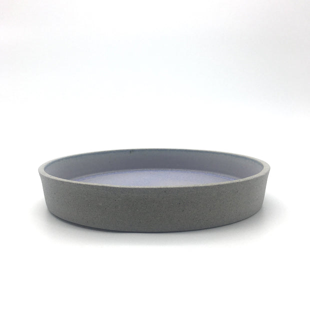 FSCAZ85-G-LAV | FS Cazuela | 8.5" x 1.5" | FS Collection | Greystone/Lavender | Humble Ceramics | 