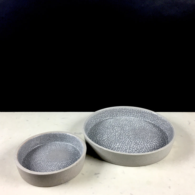 Cazuela 8.5" | FS Cazuela | FS Collection | Greystone/Mojave Crackle | Humble Ceramics |