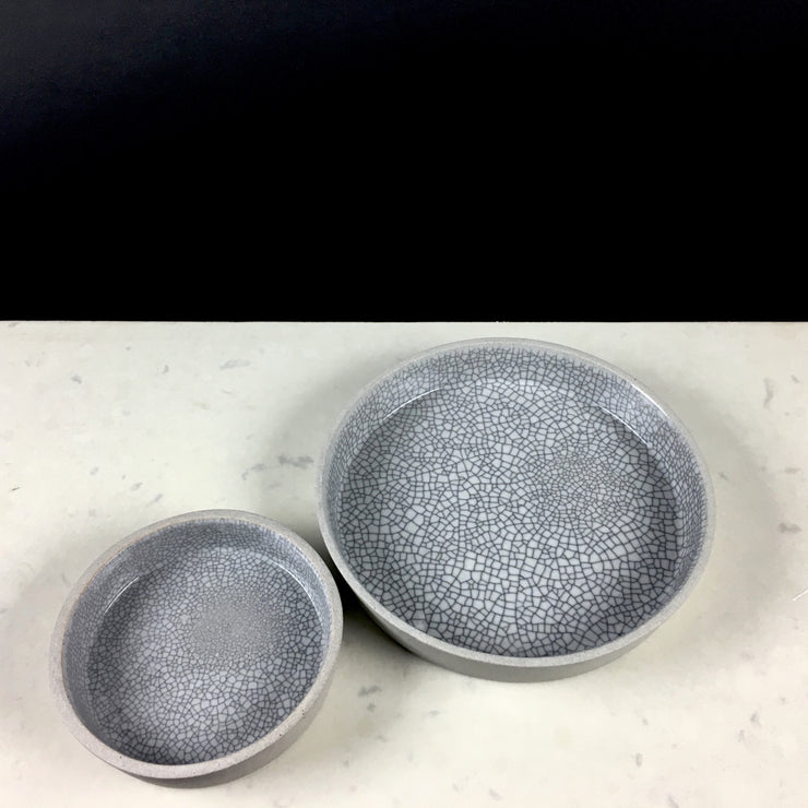Cazuela 8.5" | FS Cazuela | FS Collection | Greystone/Mojave Crackle | Humble Ceramics |