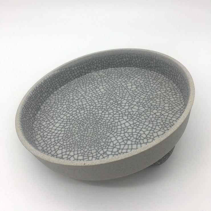 Cazuela 8.5" | FS Cazuela | FS Collection | Greystone/Mojave Crackle | Humble Ceramics |