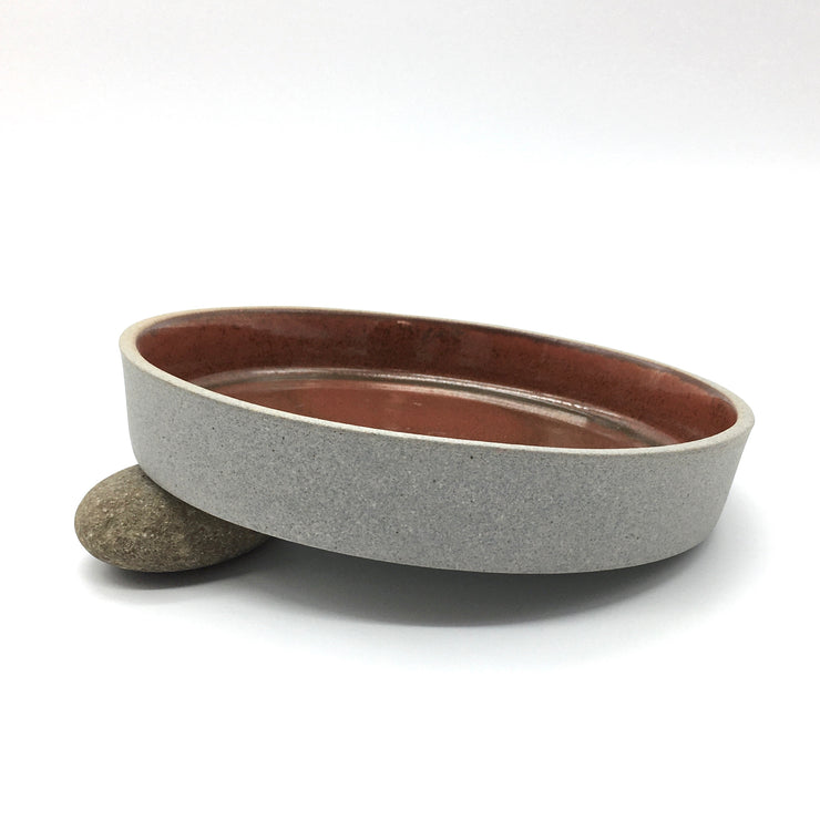 Free Spirit Cazuela | 8.5" x 1.5" | Greystone/Rust