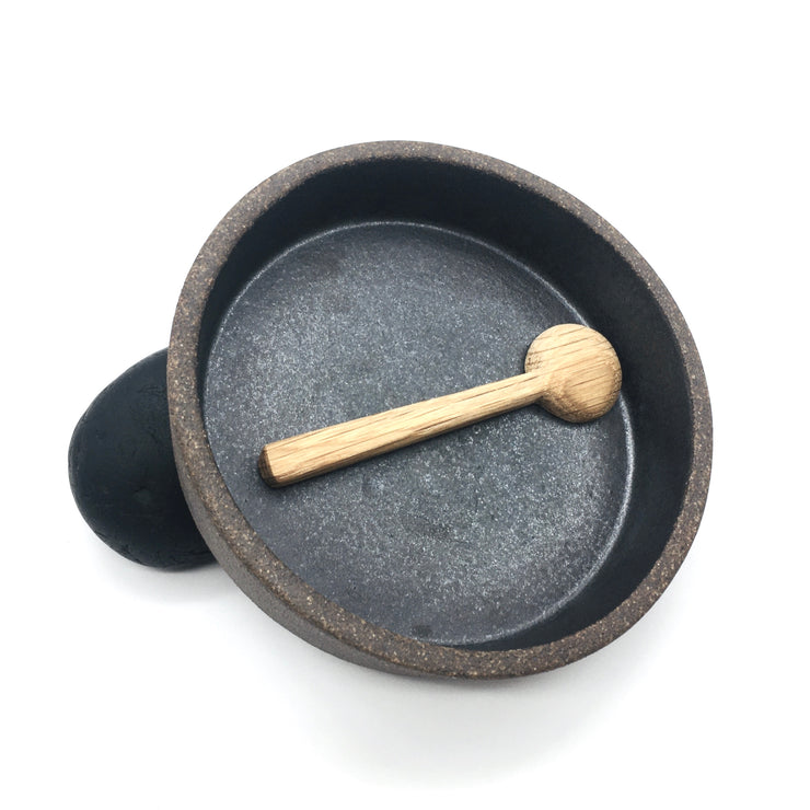Free Spirit Cazuelita | 5.5" x 1.5" | Brownstone/Matte Black