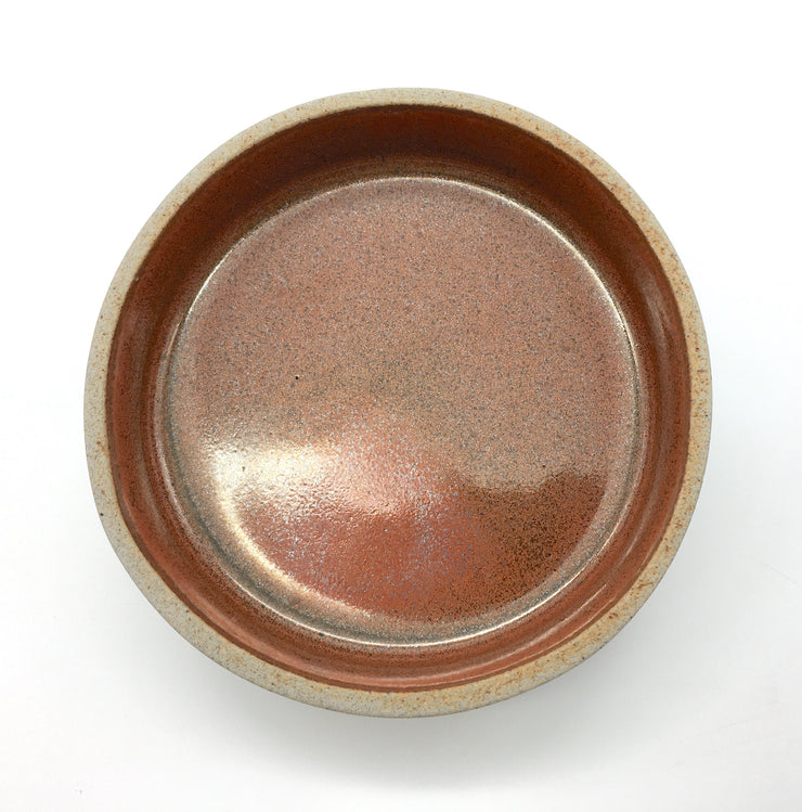 FSCAZLT55-G-RUST | FS Cazuelita | 5.5" x 1.5" | FS Collection | Greystone/Rust | Humble Ceramics | 