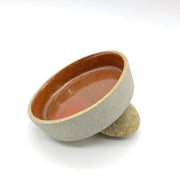 FSCAZLT55-G-RUST | FS Cazuelita | 5.5" x 1.5" | FS Collection | Greystone/Rust | Humble Ceramics |