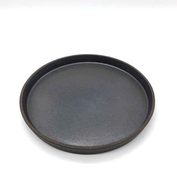 Free Spirit Plate/Tray | 10.5" x 1" | Brownstone/Matte Black