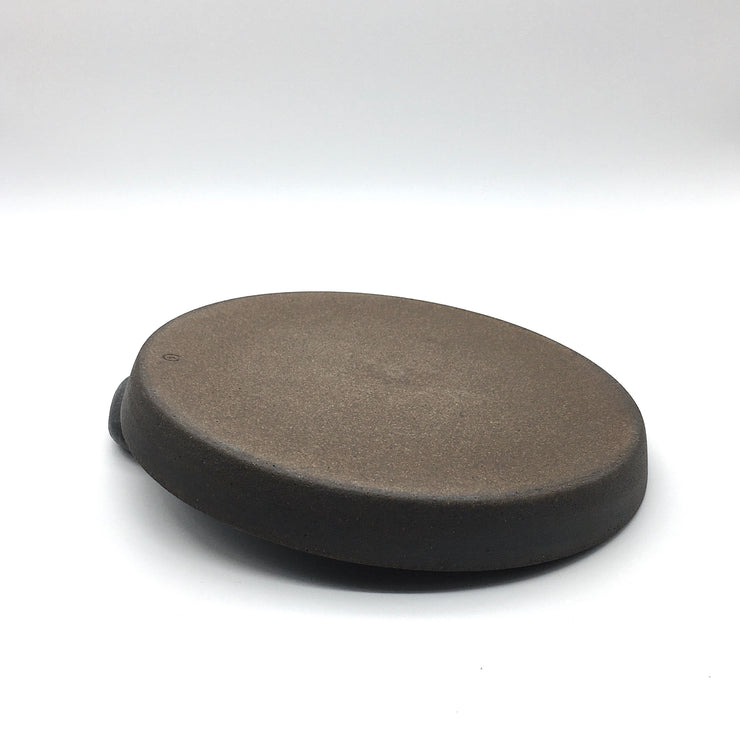 Free Spirit Plate/Tray | 10.5" x 1" | Brownstone/Matte Black