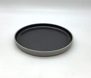 Free Spirit Plate/Tray | 10.5" x 1" | Greystone/Matte Black