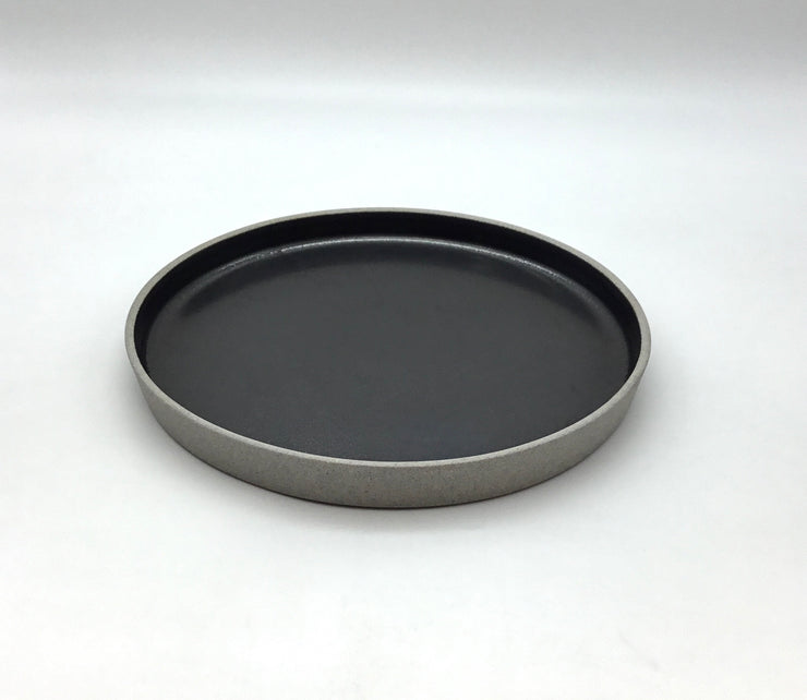 Free Spirit Plate/Tray | 10.5" x 1" | Greystone/Matte Black