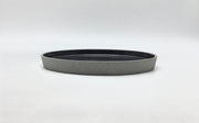 Free Spirit Plate/Tray | 10.5" x 1" | Greystone/Matte Black