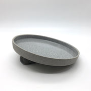 Free Spirit Plate/Tray | 10.5" x 1" | Greystone/Mojave Crackle