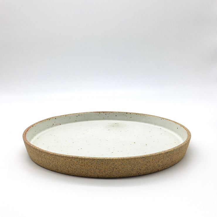 Free Spirit Plate/Tray | 10.5" x 1" | Sandstone/Snow White