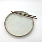 Free Spirit Plate/Tray | 10.5" x 1" | Sandstone/Snow White