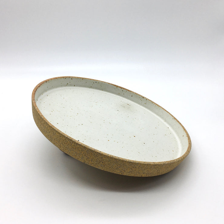 Free Spirit Plate/Tray | 10.5" x 1" | Sandstone/Snow White