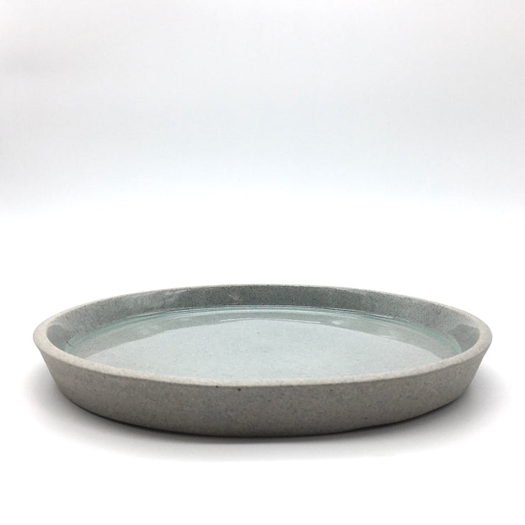 Free Spirit Plate/Tray | 9.5" x 1" | Greystone/Clear Sky