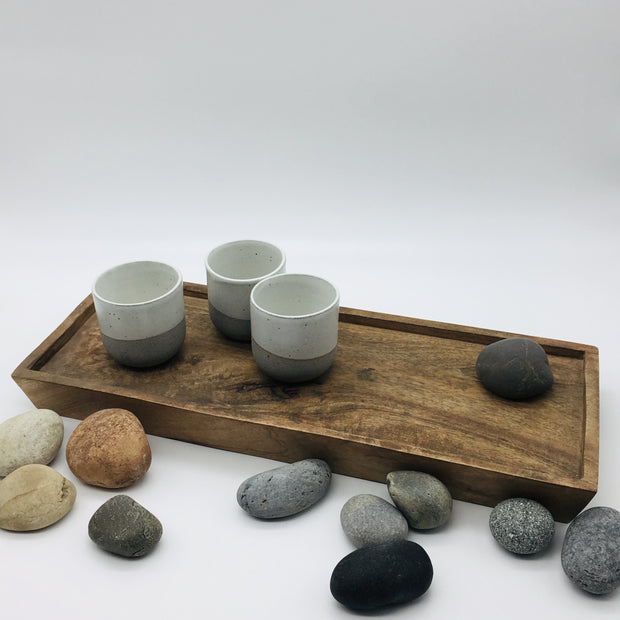ATMB33-G-S | Alder Collection | Greystone/Snow White | Humble Ceramics |