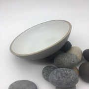 Stillness Collection | Stillness Bowl | 8.5" x 2" | Greystone/Snow White | Humble Ceramics |