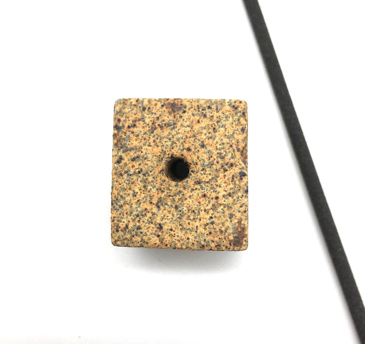 Incense Holder | 1" x 1" x 1" | Sandstone/Raw