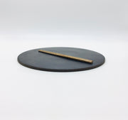Lunar Flat | 12" | Brownstone/Matte Black
