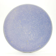 LF12-G-LAV | Lunar Flat | 12" | Greystone/Lavender | Humble Ceramics |