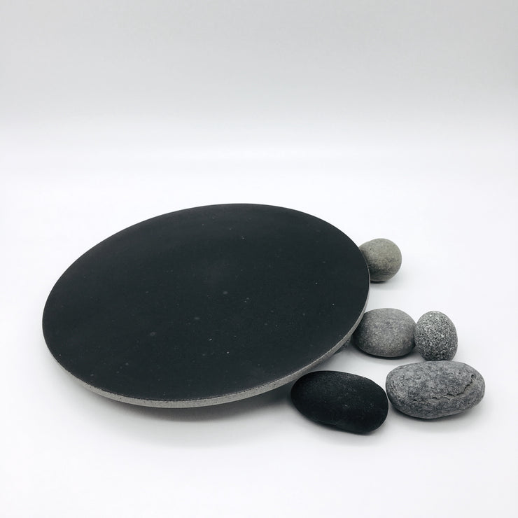 Lunar Flat | 12" | Greystone/Matte Black