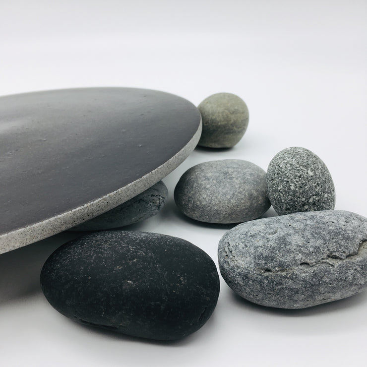 Lunar Flat | 12" | Greystone/Matte Black