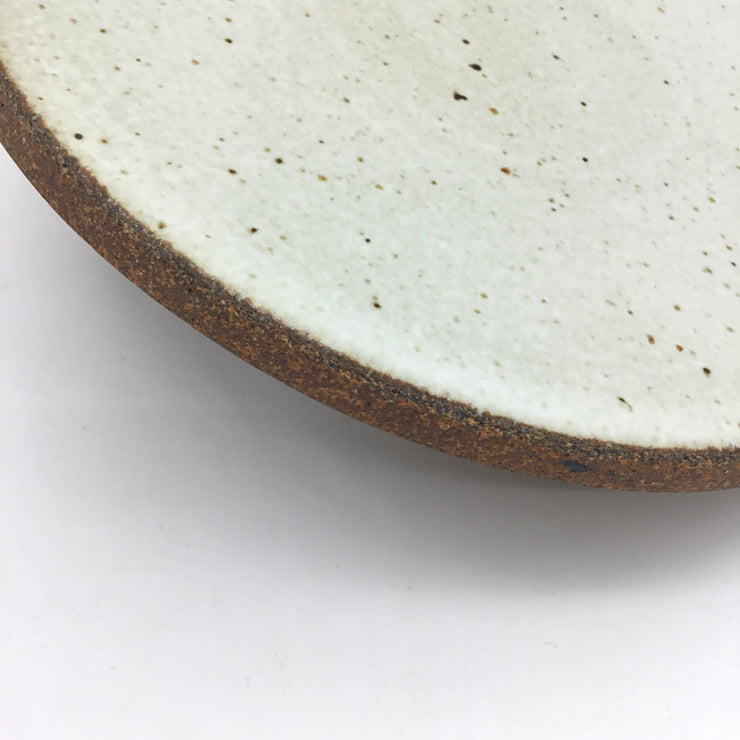 Lunar Flat | 8" | Sandstone/Snow White
