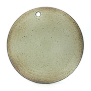 Lunar Flat Hanging | 12" | Brownstone/Snow White