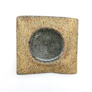 LSD (Little Square Dish) | Dass | 5" x 5" x 1" | Sandstone/Pebble Grey