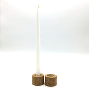 Mani Candle Holder| 1.5" x 1.5" | Sandstone/Raw