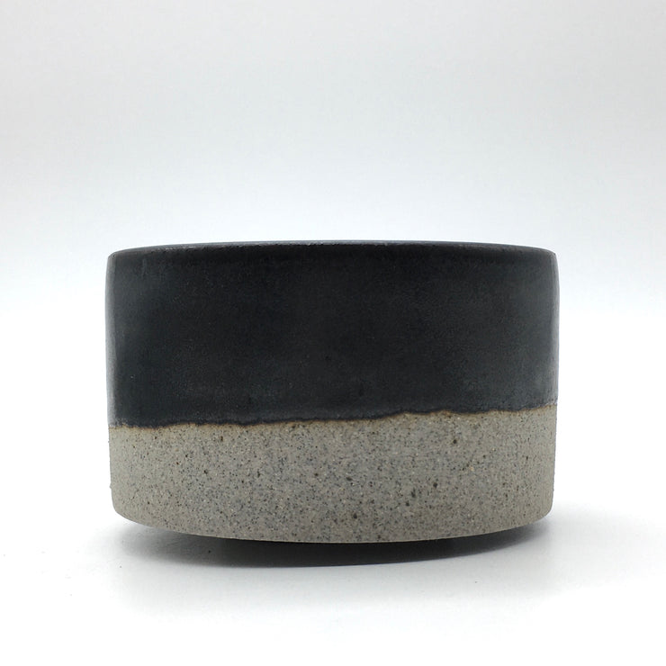 Matcha Cup | 4.5" x 3" | Greystone/Matte Black